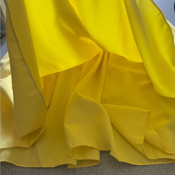 Vintage Debbie Shuchat Yellow Fit & Flare Skirt Size 8 - Picture 5 of 11